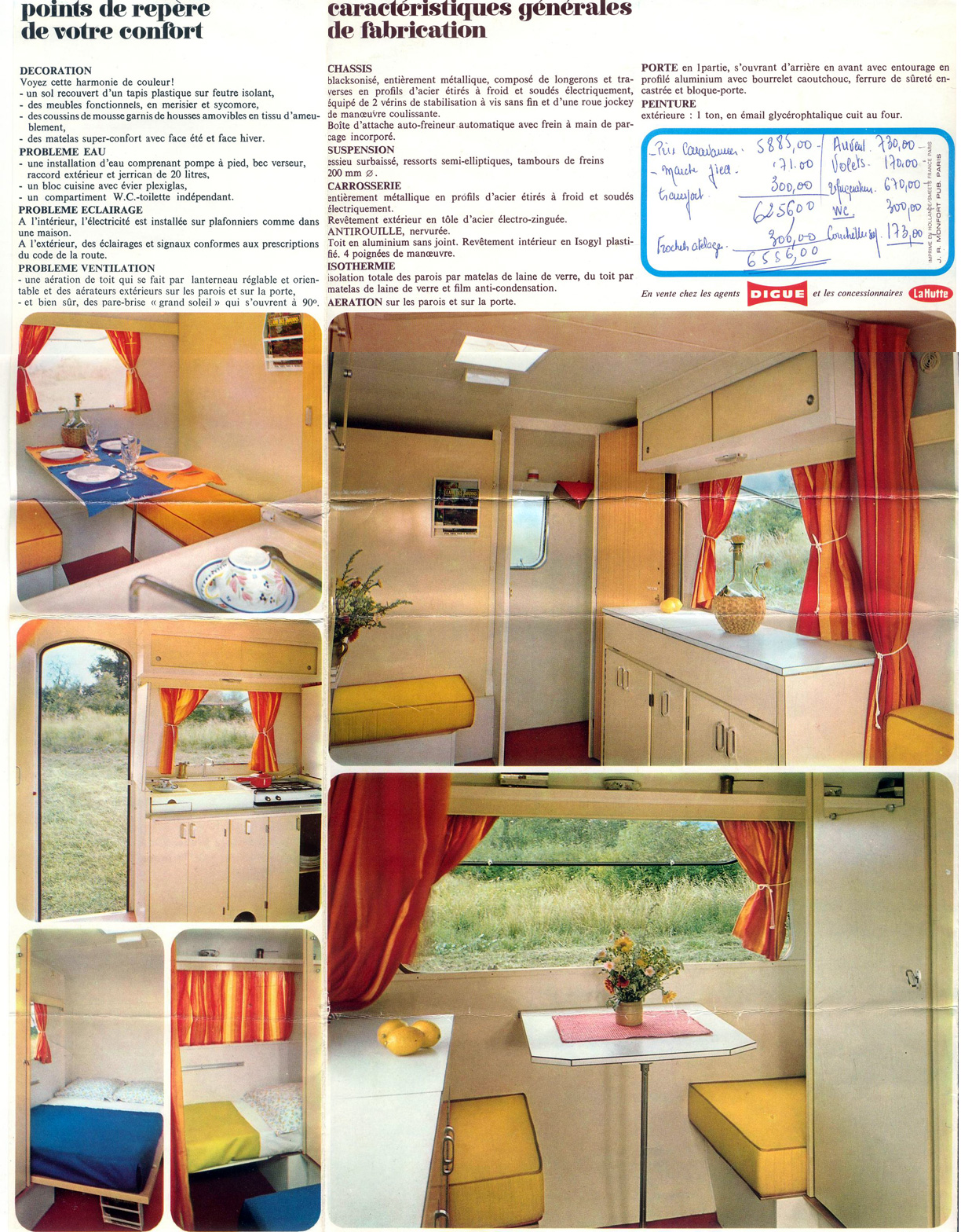 Caravane Digue Interieur